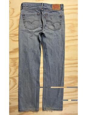 Levi’s 505 Regular Fit Men’s Red Tab 32x32 Denim Blue Jeans